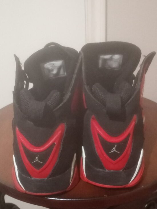 Nike Air Jordan True Flight Black University Red Mens Size 10.5 CU4933-001 2020